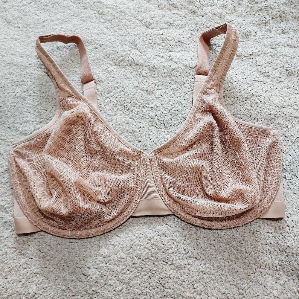 Wacoal Underwire Lace Bra  Sz-34DDD